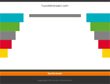 Tablet Screenshot of foundationsakc.com